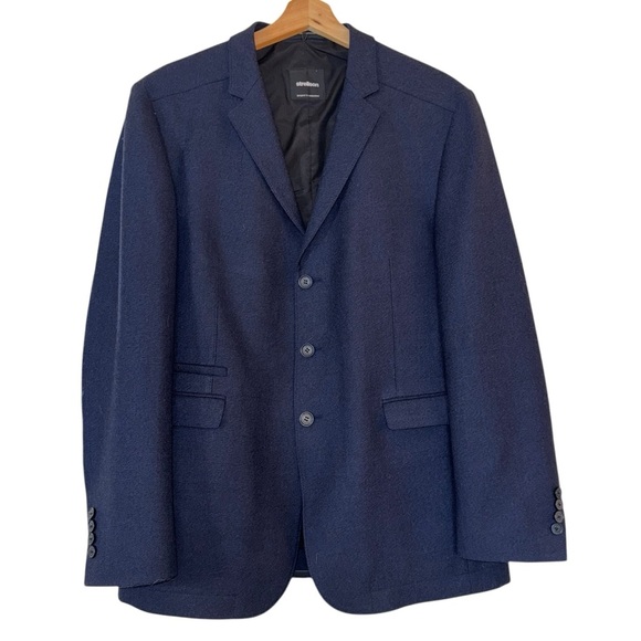 Strellson Vilos Blazer Navy Blue Jacket from Switzerland - Picture 3 of 13